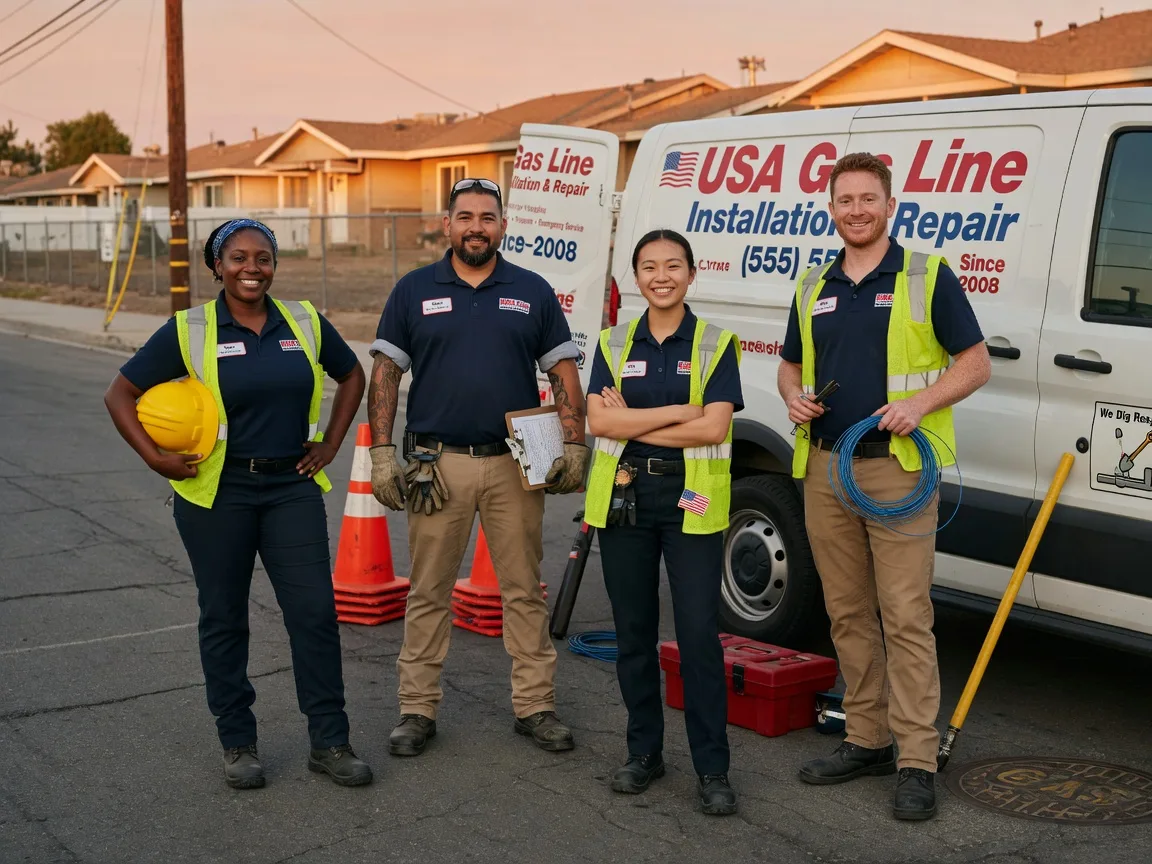 Gas Line Installation company in Hereford, PA